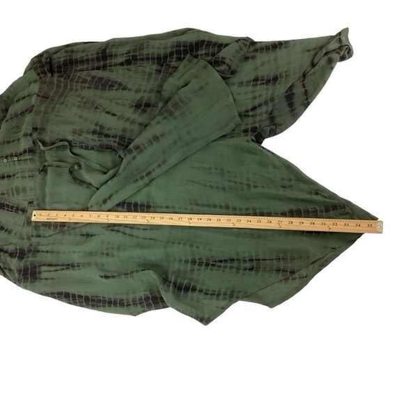 NICHOLAS K x FREE PEOPLE Size XL NWT Dahlia Tie Dye Jumpsuit Sage Green Black - Picture 14 of 16